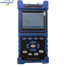 PG-1200B Handheld OTDR Tester monomodo gama dinâmica 1310 / 1550nm32 / 30dB